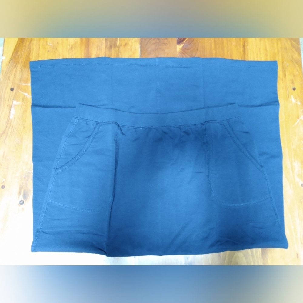 NEW D&Co French Terry Maxi Skirt - Picture 3 of 5